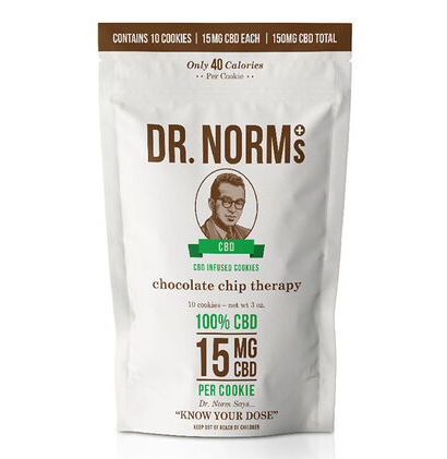 Dr Norms Cbd Cookies- Peanut Butter Chocolate Therapy
